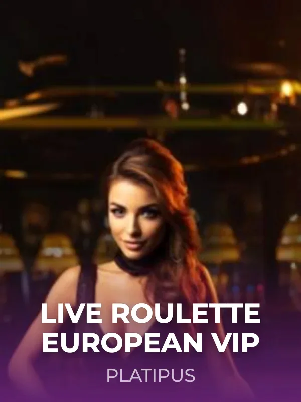 Live Roulette European VIP — Platipus