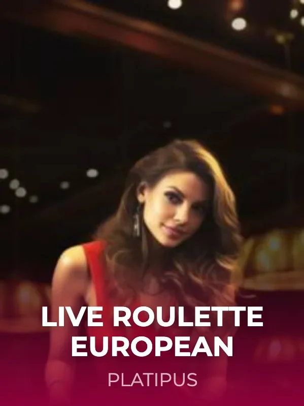 Live Roulette European — Platipus